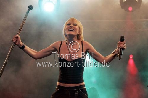 Franzˆsische Chanteuse Patricia Kaas auf 